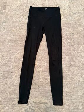 Under Armour Women’s Rush Black Athletic Leggings Small Tall Long